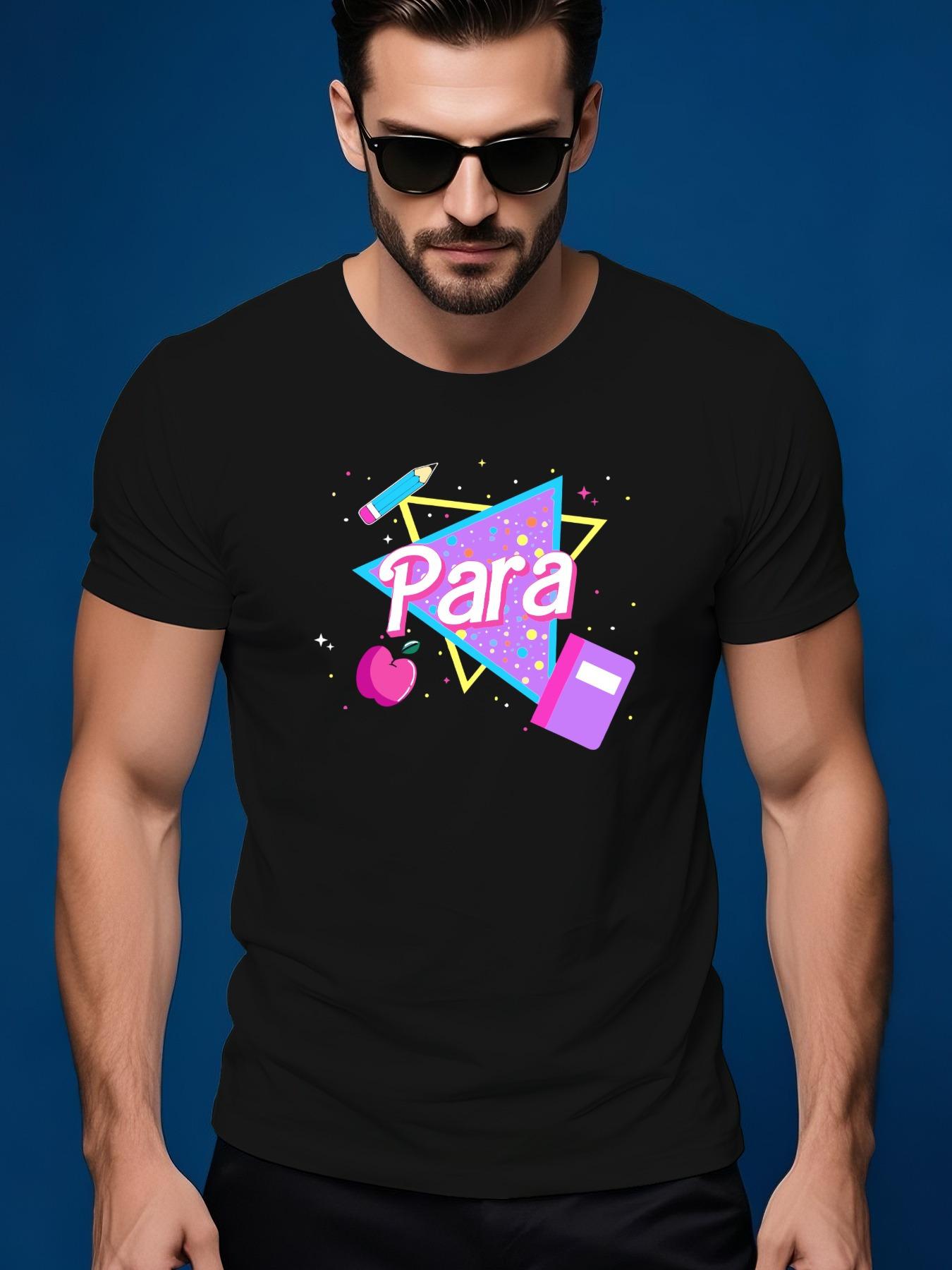 Summer Graphic Tshirt - Bold Para Lettering with Playfu... XL
