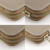 HERMES Silky Daily GM Notebook cover Etope Gray / pink Epsom Women Used
