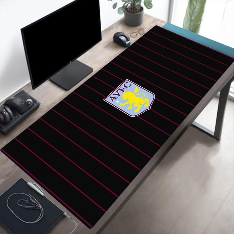 Tappetino per mouse del Football Club Aston Villa Tappetino per mouse, Tappetino per mouse da gioco, Tappetino per tastiera, Decorazione per scrivania per computer portatile Regalo per tifoso Regalo di compleanno