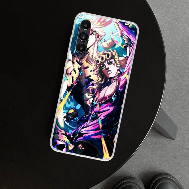 JoJo Adventure Giorno Giovanna Phone Case Cover for Samsung Galaxy A17 A16 A26 A36 A56 A57 A37 A15 A25 A35 A55 A14 A24 A34 A54 A
