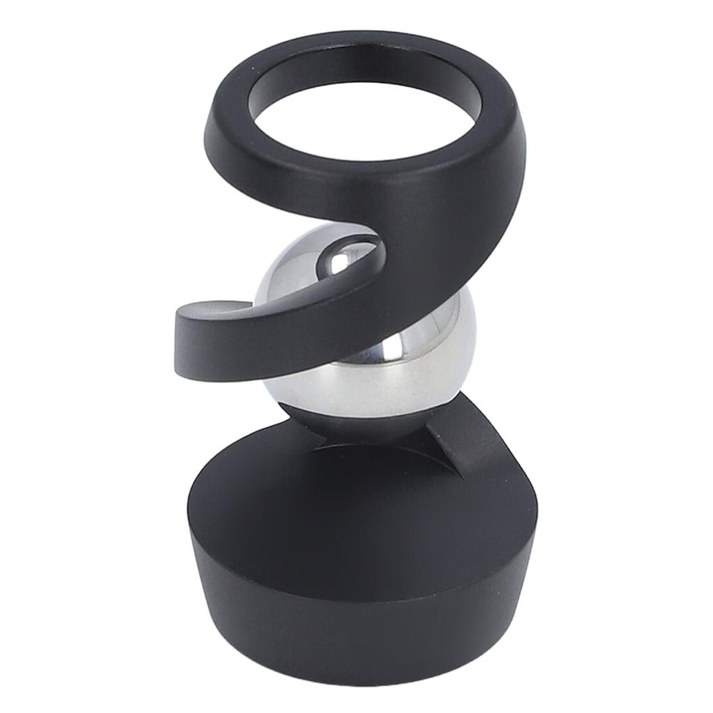 Desktop Suspended Gyroscope Reduce Anxiety Silver Bead Aluminium Alloy Rotating Gyroscope Desk Toy