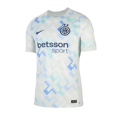 Inter Milan Saison 25/26 Pull Confortable Simple Extérieur Version Supporters Maillot de Football Manches Courtes Homme Hauts HJ4604497