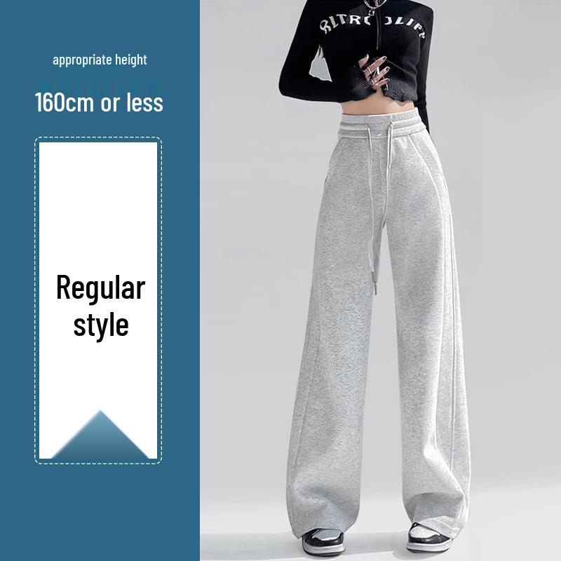 

Casual Maternity Wide-Leg Pants for Spring & Autumn - Comfortable, Non-Restrictive, Straight-Leg Design M