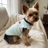 Breathable Puppy T-Shirt Thin Soft Pet Outfits Comfortable Fit Dog Lace Vest  Photography