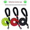 Reflective Nylon Dog Leash: Explosion-Proof Traction Rope for Small and Medium Dogs