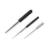 Black Jump Rings Mandrel Jewelry Making Rods Set Aluminum Alloy Tools For Travel Friendly Crafting And Metal Shaping