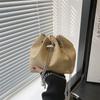 Summer new popular solid color casual versatile chain shoulder messenger bag bucket tote bag women's bag