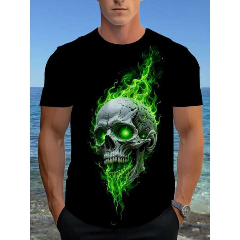 Vintage Men's Japanese Samurai Warrior Print T-shirt Summer Casual Short Sleeve Tops Trend Street Man Clothes