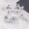 Aluminum Alloy Double Ring Buckle Stage Lights Clamp Clip Bracket 18-21Mm 38-52Mm Light Clamps Quick Release Lamp Hanger Hooks