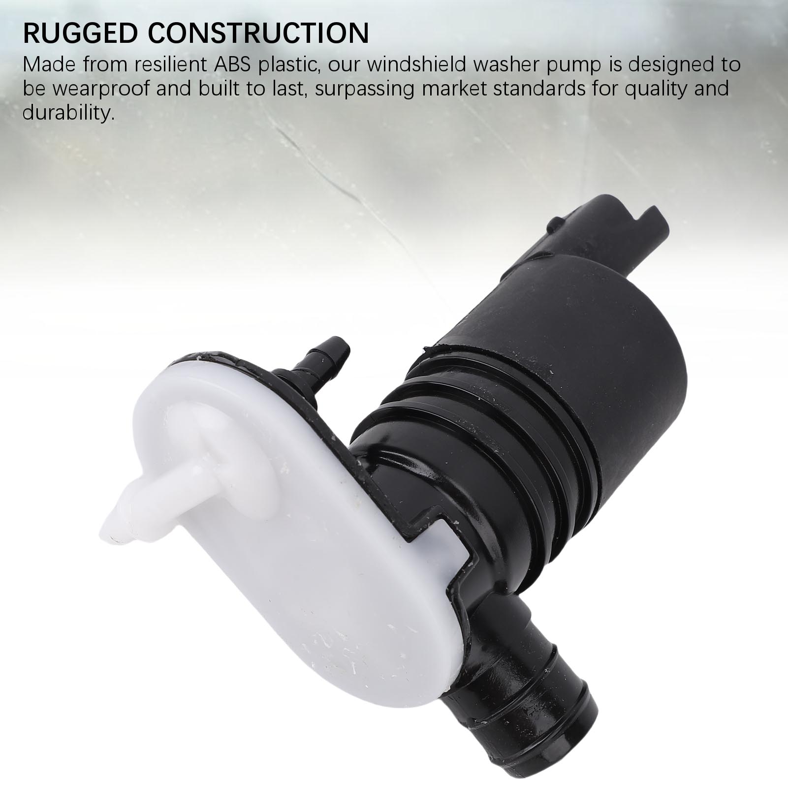 Pompa Spălător Parbriz Față Asigură Flux de Apă Lin Durată Lungă 289209776R Înlocuire pentru Kadjar Clio V white