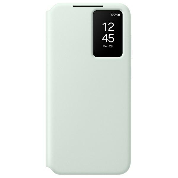 Hülle für Samsung Galaxy S24 FE Smart View Wallet Minzgrün