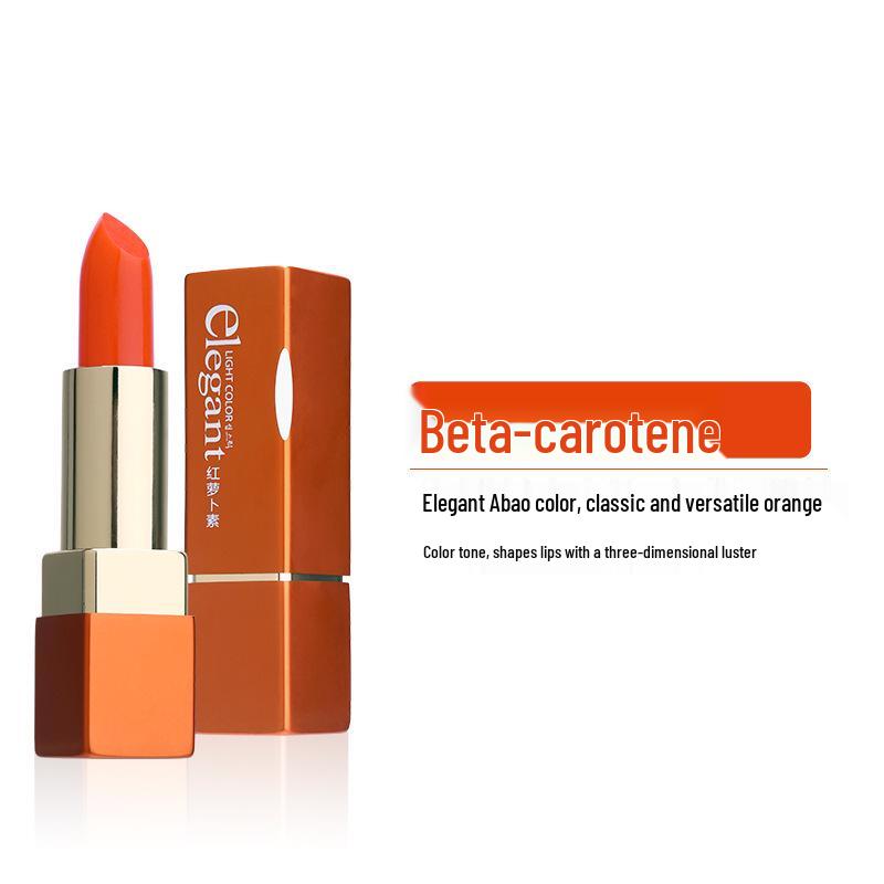 

BOB Морковный Каротиновый Меняющий Цвет Бальзам для Губ: Увлажняющий, Питательный, Долговечный и Уникальный для каждого пользователя. 3.1g