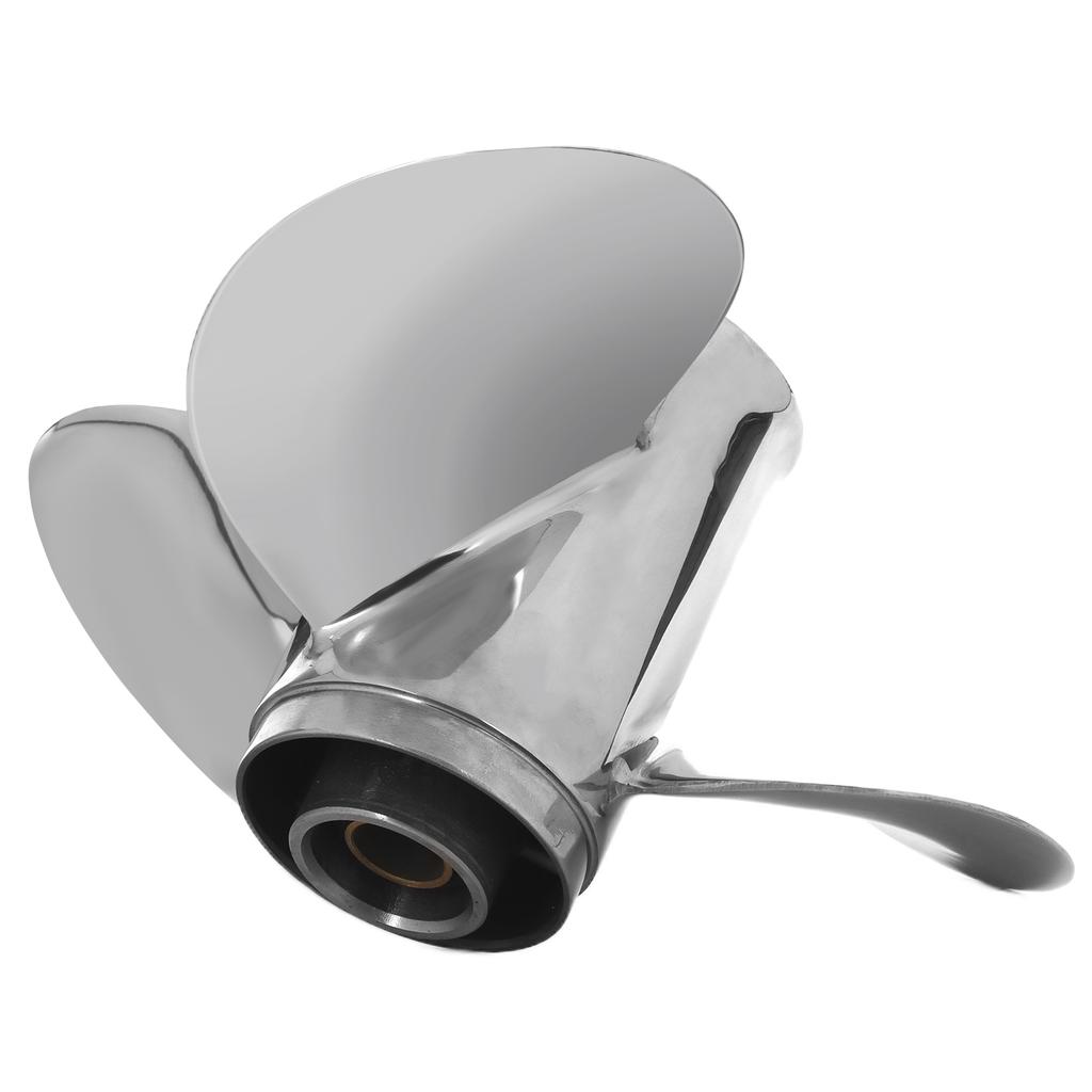 Marine Outboard Propeller 3 Blades 9 7 8in Diameter RH Rotation Replacement for YAMAHA Engines 20‑30HP