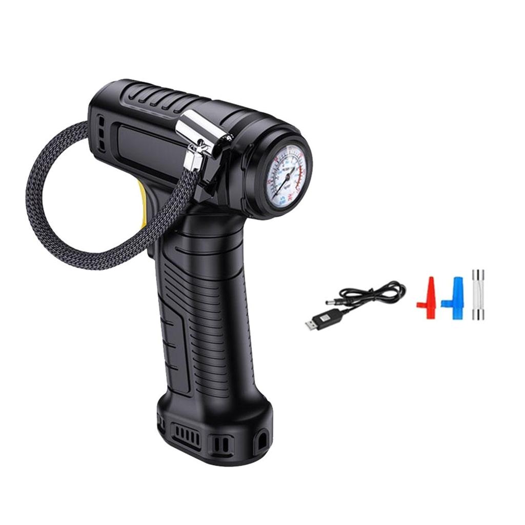 Tire Inflator Portable Air Compressor, 100W 12VPortable for Car Tires Portable Electric for Motor Bike