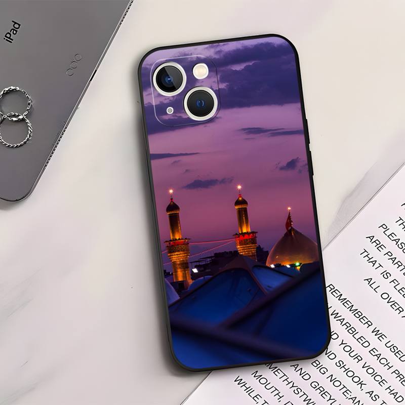 Mecca Imam Ali Islamic Shia Holy Phone Case For IPhone 13Pro Max 12 11 14 Mini Xs X Xr 7 8 6 Plus Se 2020 Shockproof Back Cover