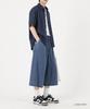 UMM Elastic Waist Air Denim Wide-Leg Length Pants 3 Colors