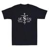 Jesus Saved My Life Funny Faith Quote Vintage Men's T-Shirt, Christian Bible Tee