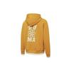 Puma Sweatshirts Women's Orange Yellow Hooded Moderate Mock Two Piece 536091-80