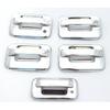 Exterior Chrome Door Handle Cover and Tailgate Covers For 2004-2014 Ford F150 F-150 (4 Doors) WITHOUT Keypad