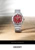 Mako 40 Automatic Winding Automatic with Domestic Warranty [ORIENT] Watch, Mechanical, Diver's Watch, RN-AC0Q09R, Men's, Red, Manufacturer's