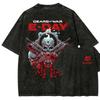 Tricou Gears of War Spălat 2026 Model Nou personalitate Haine cămașă Îmbrăcăminte pentru tot anul Modă Retro Vintage Larg cadou calitate înaltă