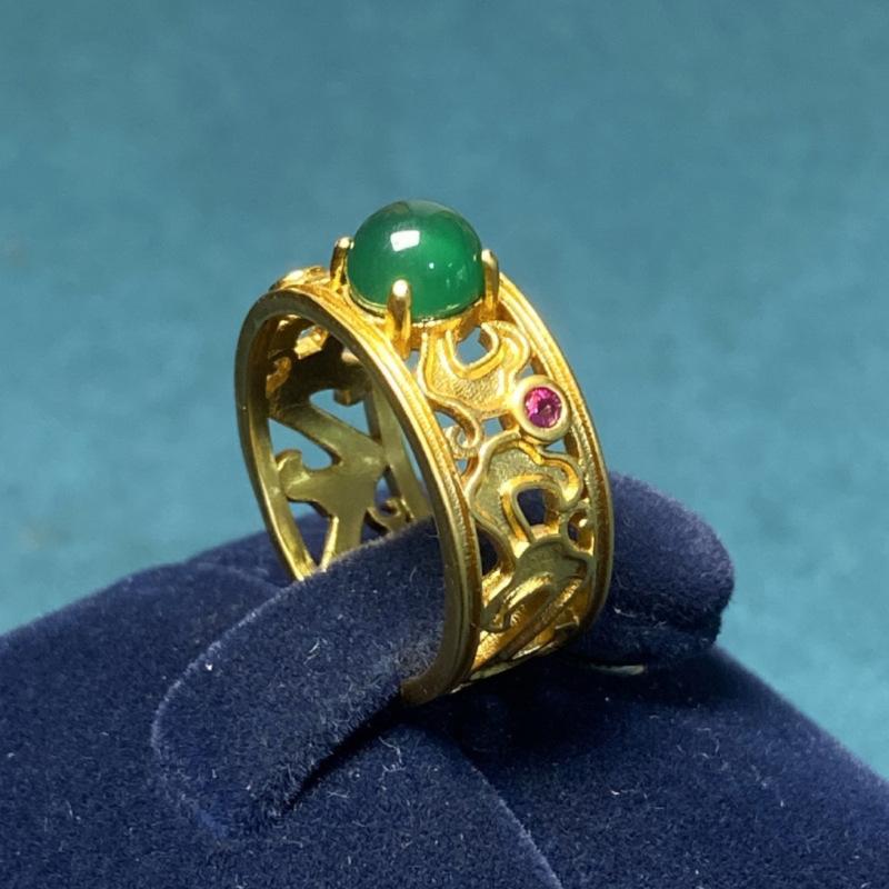 Unique Design Adjustable Copper Ring With Geometric Style For Women Fashion Jewelry
