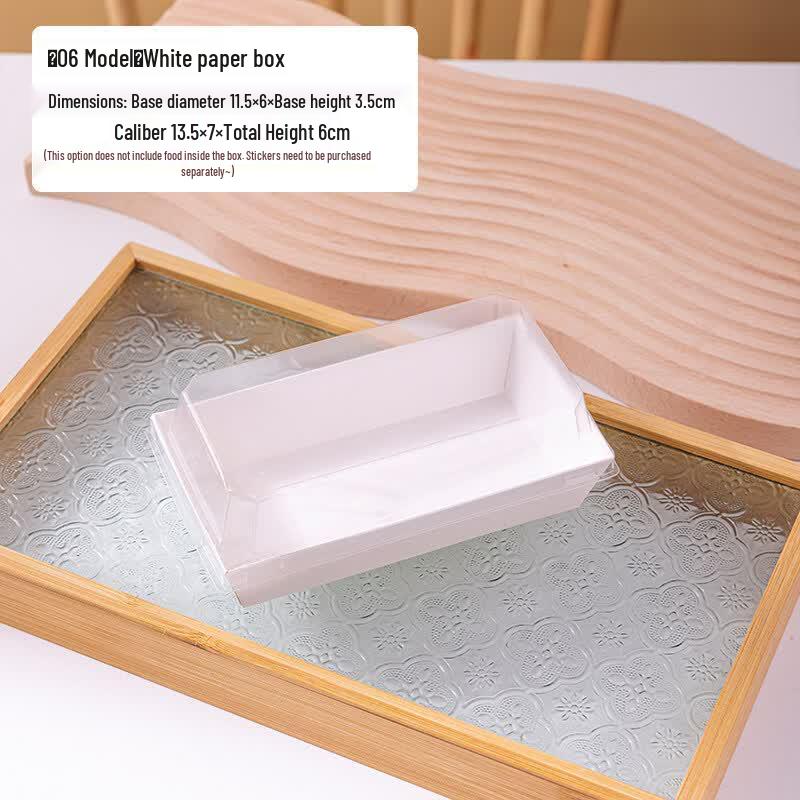 Versatile Pastry & Sandwich Packaging Box