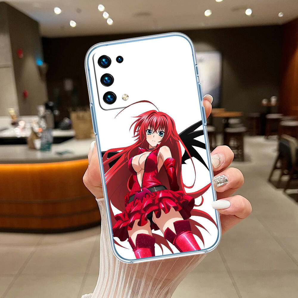 Rias Gremory Case for Motorola G10 G20 G04 E30 E40 E22 E20 E13 E15 G22 G23 G05 G75 G35 G55 E22S E7 G6 G7 G8 G9 Plus Power Play