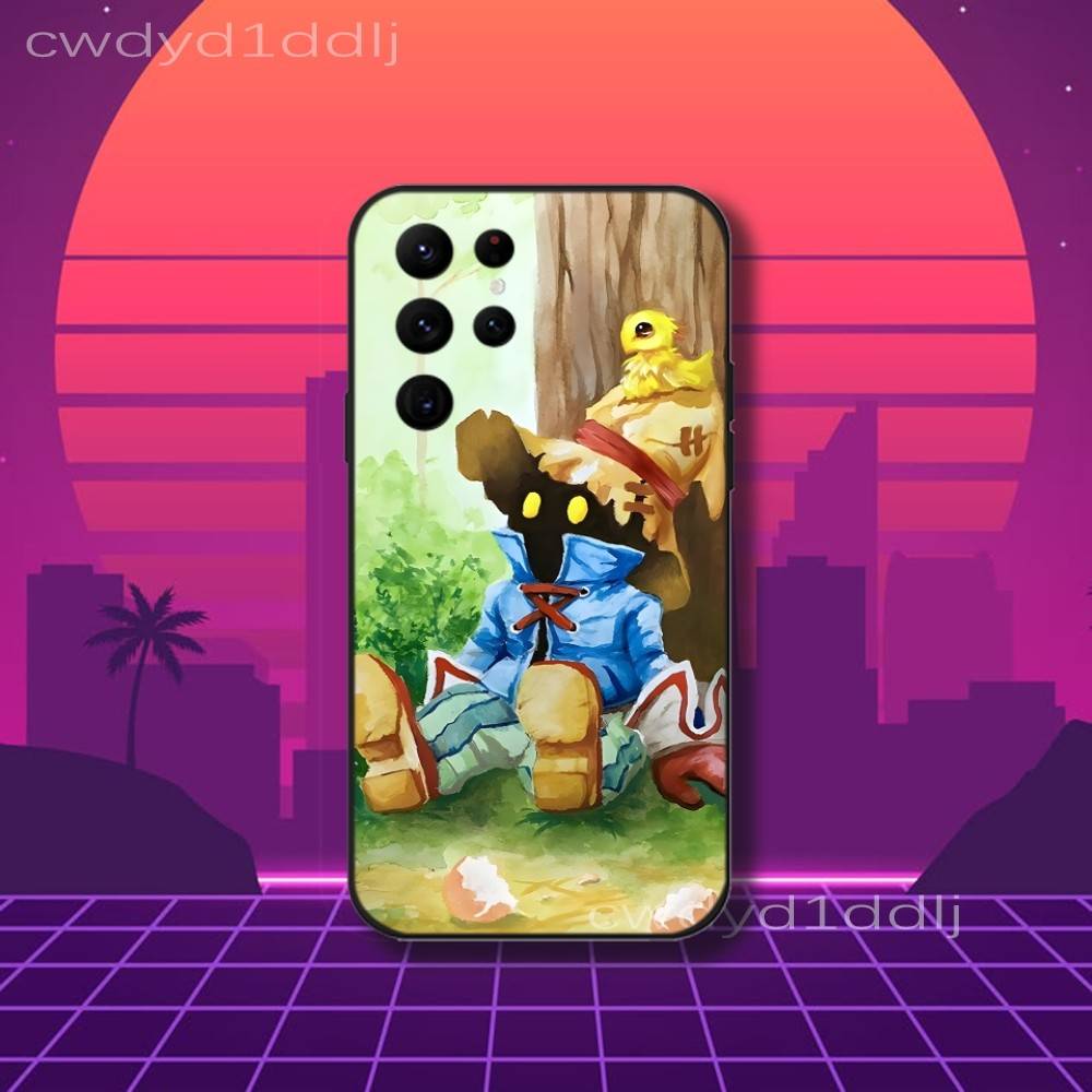 Vivi F-Final Fantasy VI Phone Case For Samsung S10,S21,FE,S21 ,S26,S25,S24,S23,Ultra,S9,S22,Plus Black Shockproof TPU
