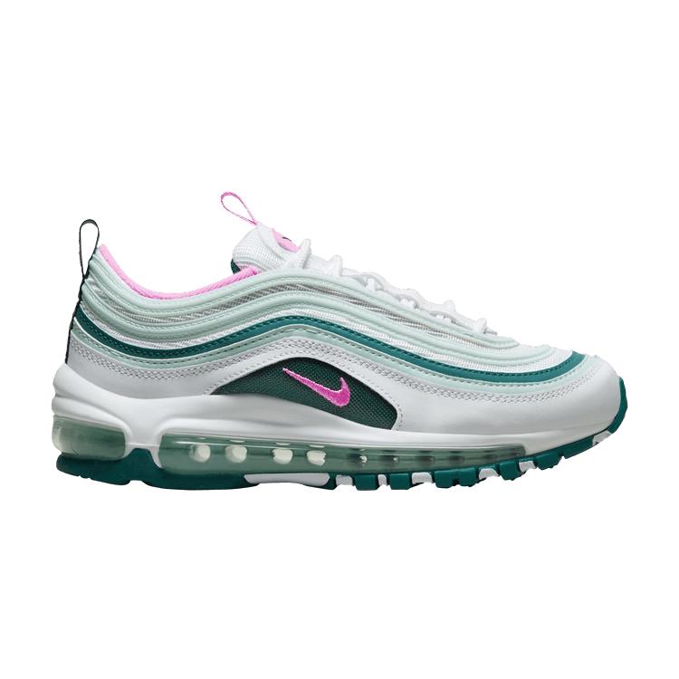 

Nike Air Max 97 GS Geode Teal Kids Sneakers White Jade-Ice 921522-118
