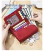 Women's Genuine Leather High-End Short Wallet - Soft Cowhide, Anti-Theft, Large Capacity