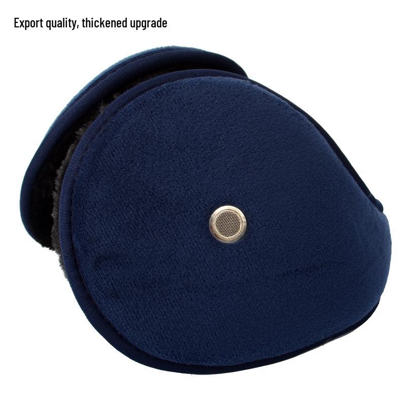Korean Style Thickened Breathable Mesh Ear Muffs for Men and Women - Warm Outdoor Winter Ear Protectors