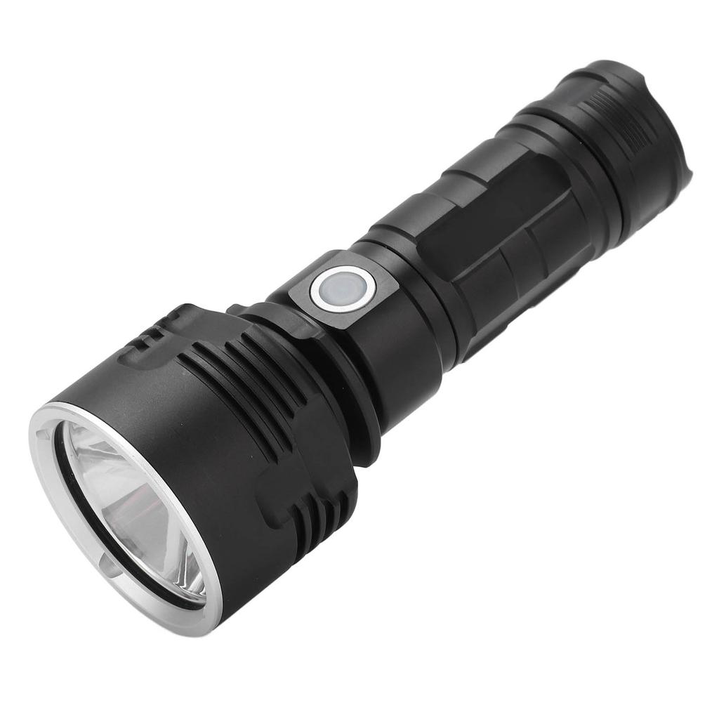 Výkonná svítilna USB dobíjecí 3 režimy Vodotěsná Hliníková slitina pro kempování Turistiku Cyklistiku Dobrodružství
