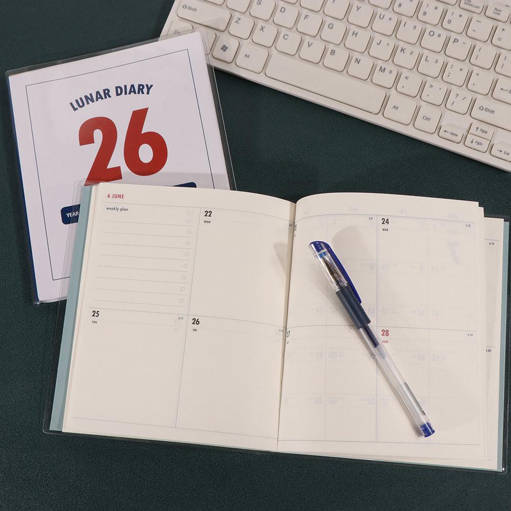 Minimalist Student Study Diary Planner 2026 Journal Notebook Personal Development