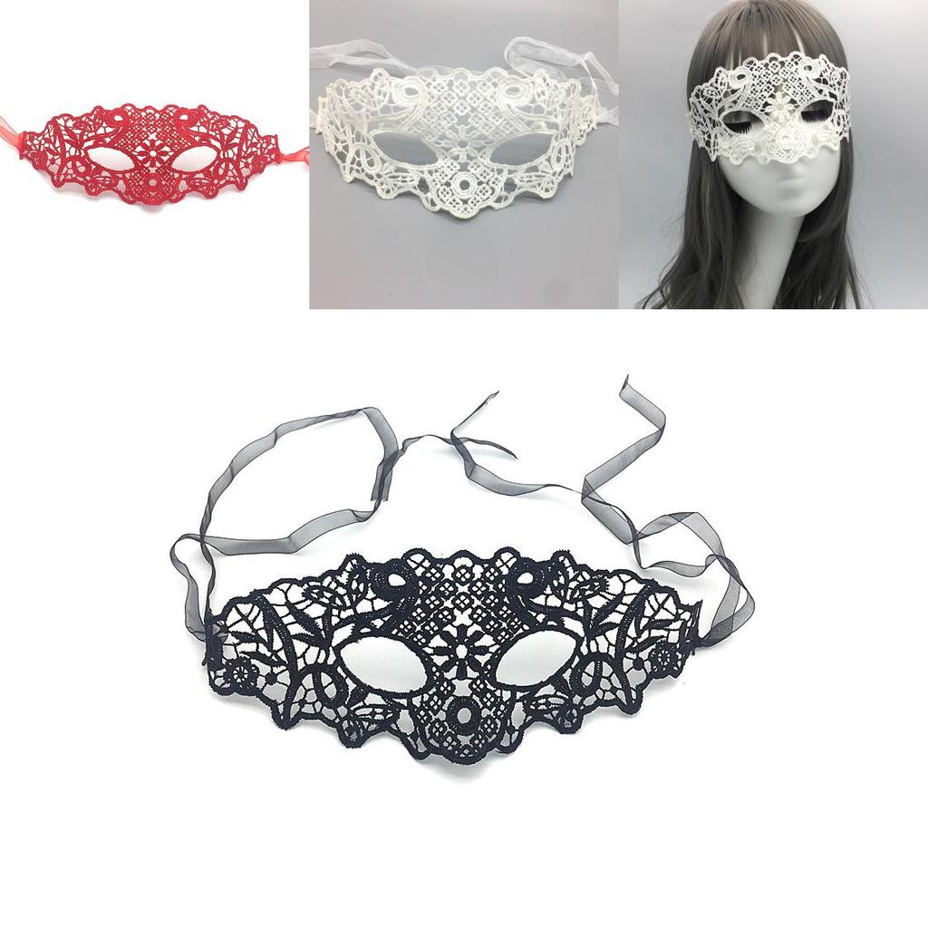 Queen Style Lace Mask For Costume And Party Decor Woven Fabric Design For Adults And Teens