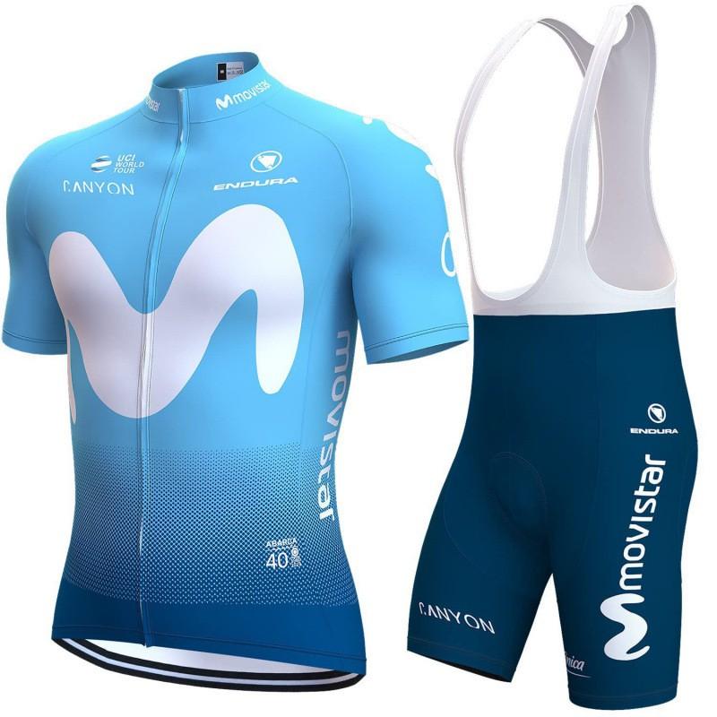 Pánský cyklistický dres a kraťasy s laclem Rychleschnoucí Prodyšné Sportovní oblečení na kolo