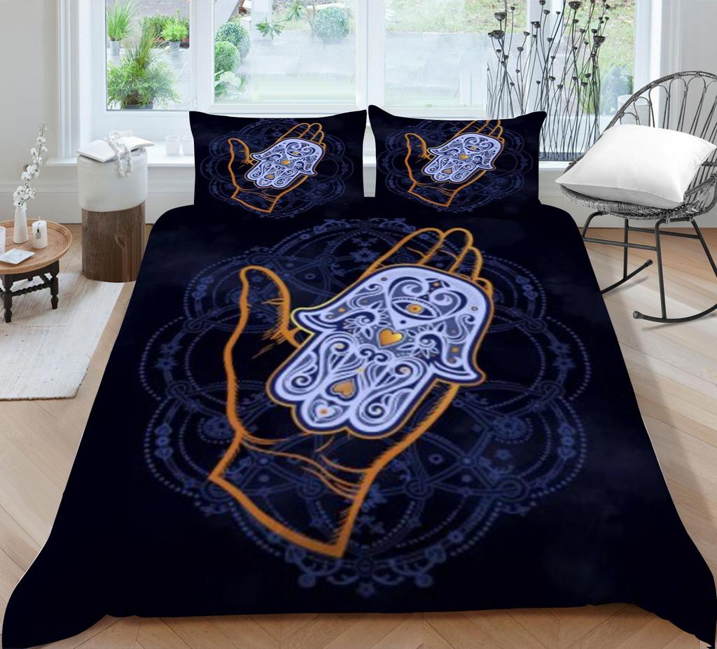 Bedding Set 3D Bohemian Home Bed Cover Homes Bedclothes Textiles Cool Children Boys Single Double King Size