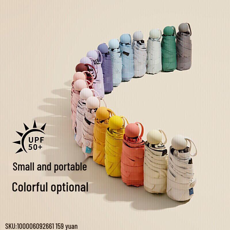Bananaunder Capsule UV Protection Umbrella