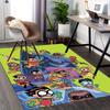 1 Stück Teen Titans Go Teppich für Schlafzimmer Wohnzimmer Dekoration Sofa Zuhause Spielbereich Teppich Rutschfeste Bodenmatte. D72201128