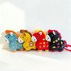 Lucky Horse Year Plush Keychain Pendant Decoration Soft Hanging Toy For Bag Car Keys Accessories