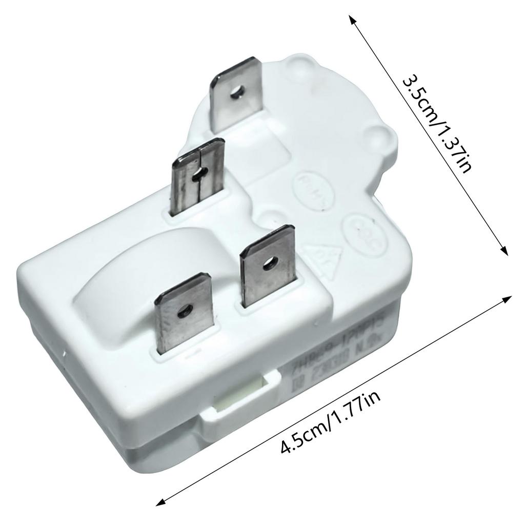 Kühlschrankkompressor PTC-Starter mit Überlastschutz Universelles Ersatzteil für Kühlschrank