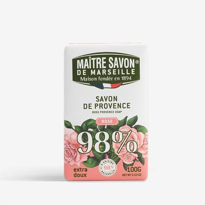 Maitresavon Marseille Provence Natural Soap Rose 100g