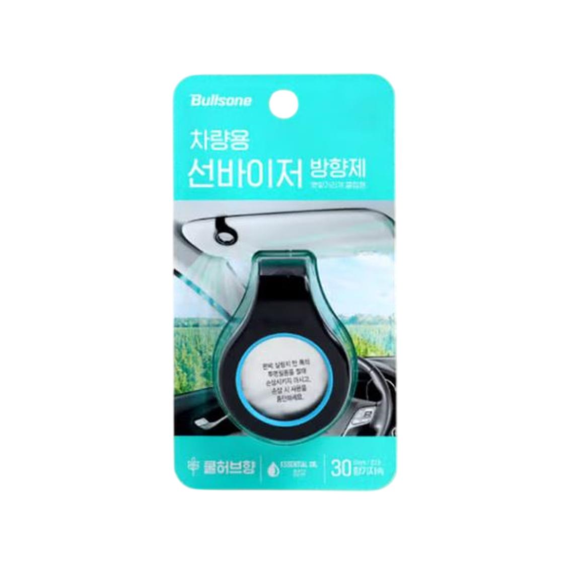 Сделано в Корее Bullsone Козырек от солнца для автомобиля Освежитель воздуха для автомобиля Ароматический диффузор для автомобиля 3 вида синий