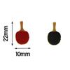 1:12 Miniature Ping Pong Paddle Dollhouse Diy Doll House Decor Accessories