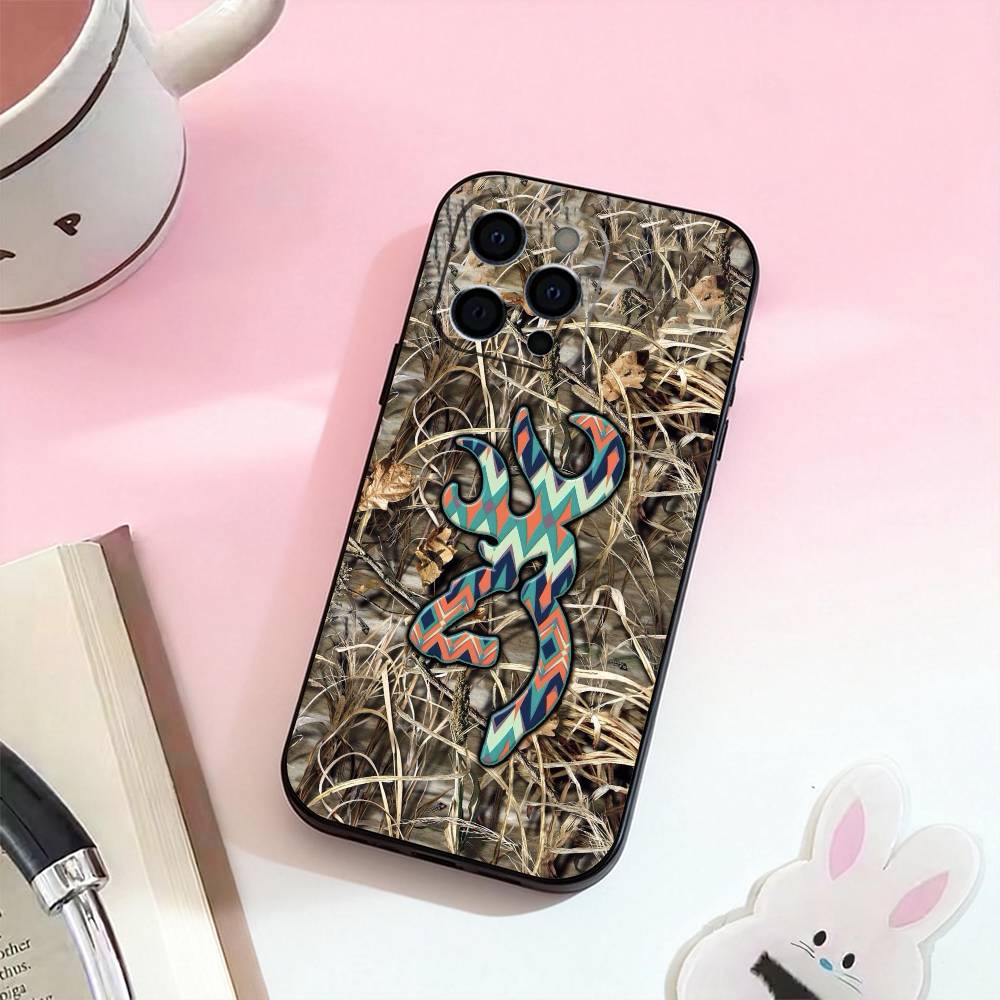 B-browning  Phone Case For iPhone 17,16,15,14,13,12,11 Plus,Pro,Max,XS Silicone Soft Cover