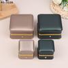 1PC Jewelry Box High End Leather Ring Box Jewelry Box, Valentine's Day, Mother's Day, Birthday Party Gift Box