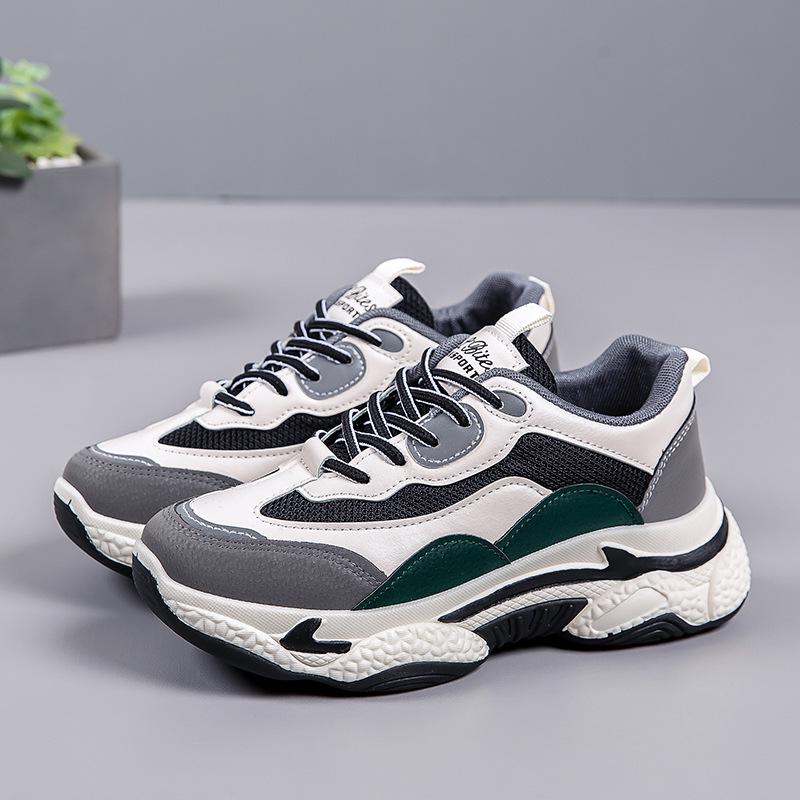 2025 Trendy Women's Dad Shoes: Lightweight, Thick-Soled, All-Match, Height-Boosting Sneakers for Spring/Summer
