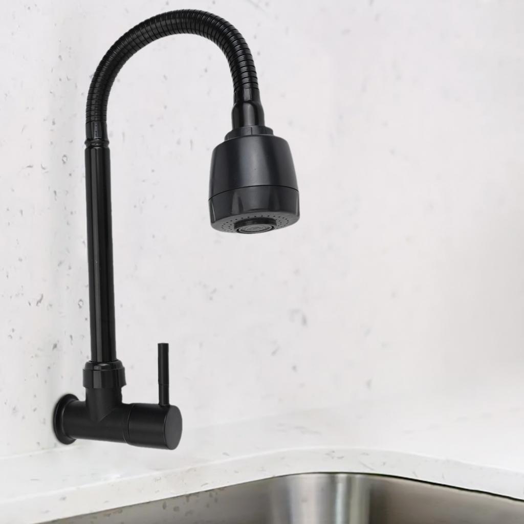 Wall Mounted Faucet Designed for Efficient Cleaning In the Kitchen
