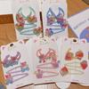 Children's Jelly Heart & Strawberry Bear Hair Clips & Ties - No Damage Headwear for Girls