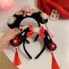 Flower Hanfu Headband Pearl Ancient Style Hair Hoop Classical Chinese Style Headwear  Princess